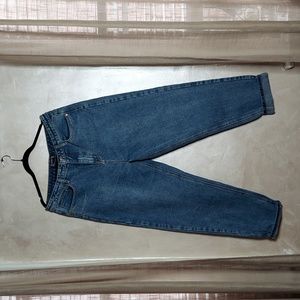 Pretty little thing midwash mom jeans